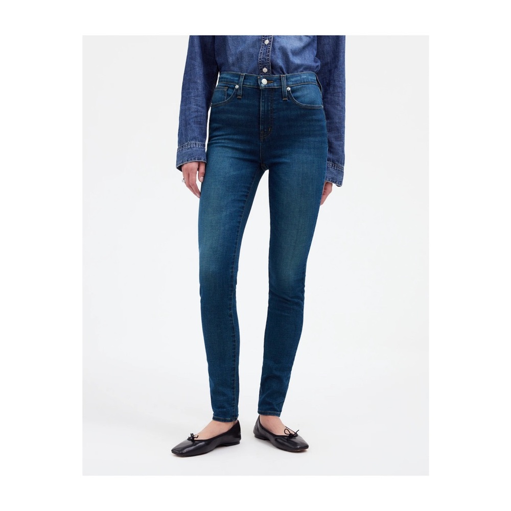 MADEWELL 10” High Rise Skinny Jeans